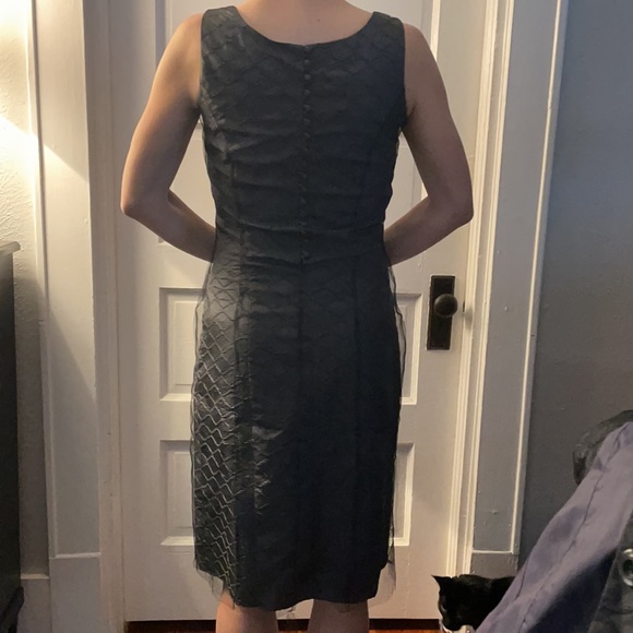 Vintage Tuille Dress and Jacket Suit Beverly Mehl - Picture 3 of 8